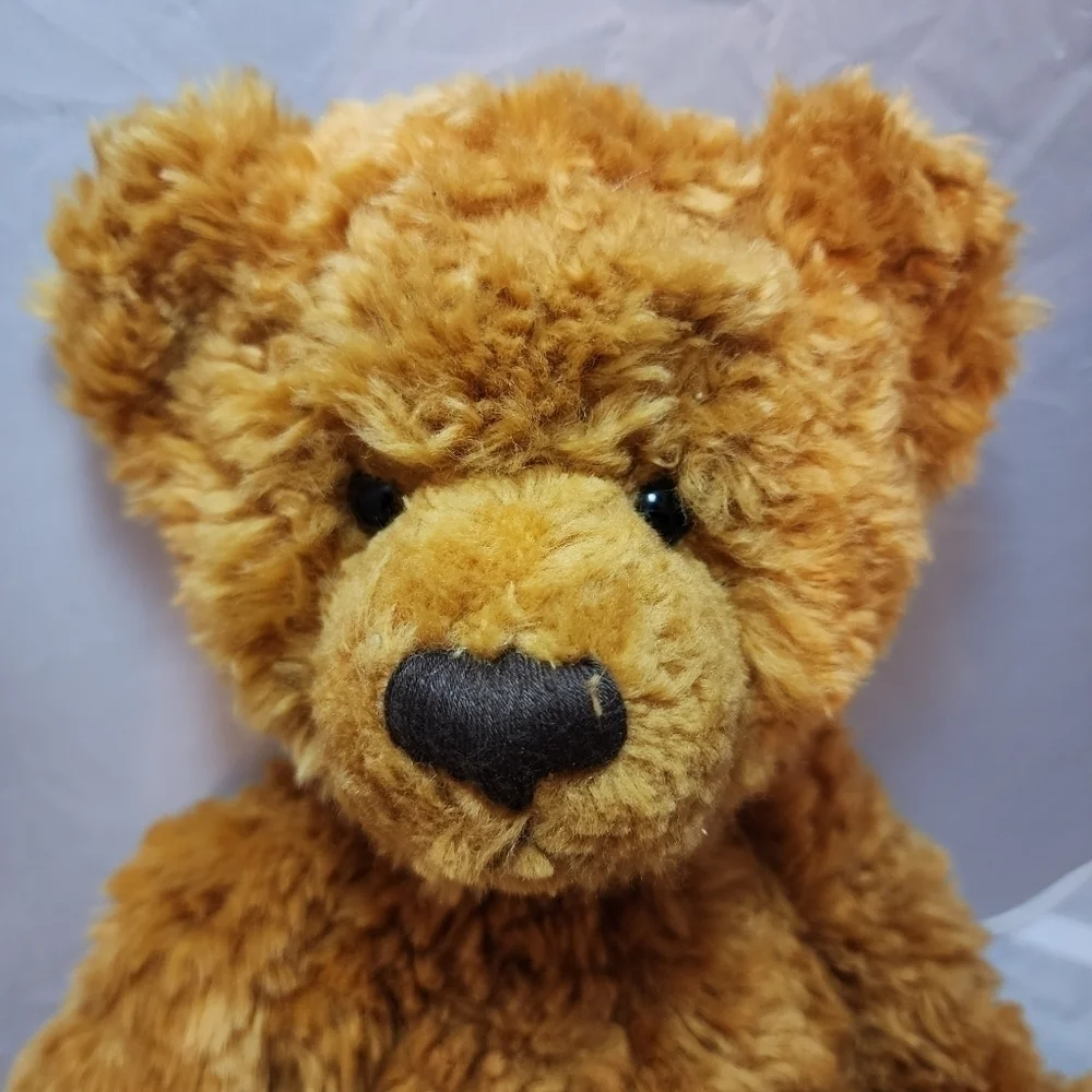 Russ Bearie & Co Timber Fuzzy Brown Teddy Bear Plush Stuffed Animal Toy 14